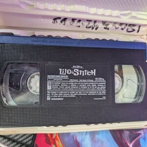 Walt Disney Lilo & Stitch VHS Tape - Black